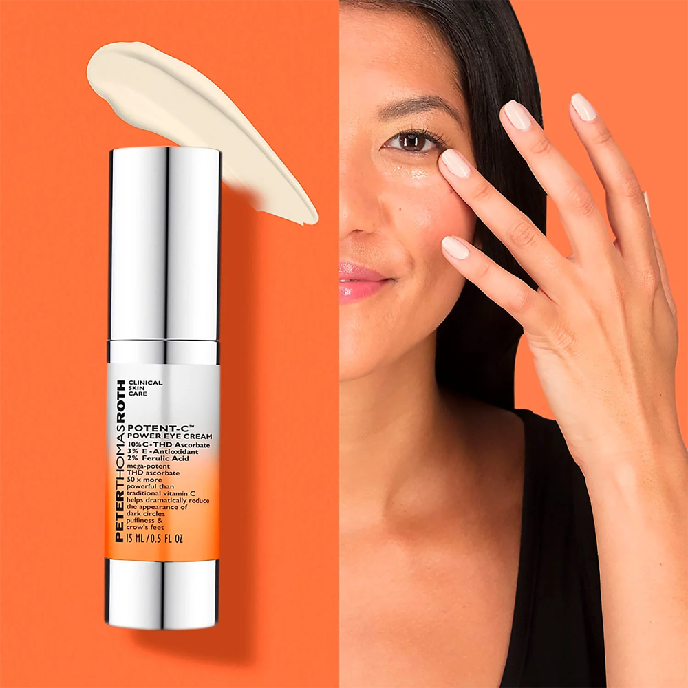 Peter Thomas Roth Potent C™ Power Eye Cream 15ml - Антиоксидантний крем для шкіри навколо очей з вітаміном С - фото №2